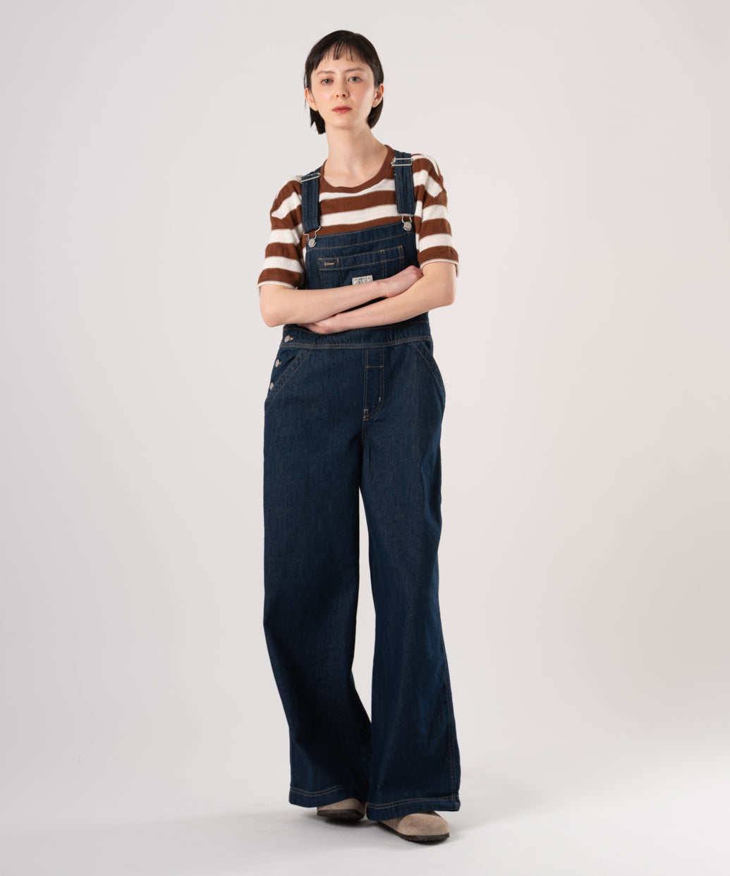 Levis silverTab TM JEANS ダークデニム オーバーオール 送料無料』90s
