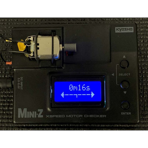 Kyosho X-SPEED MINI-Z Motor Checker MZW124 | HRC Mini-Z Arena