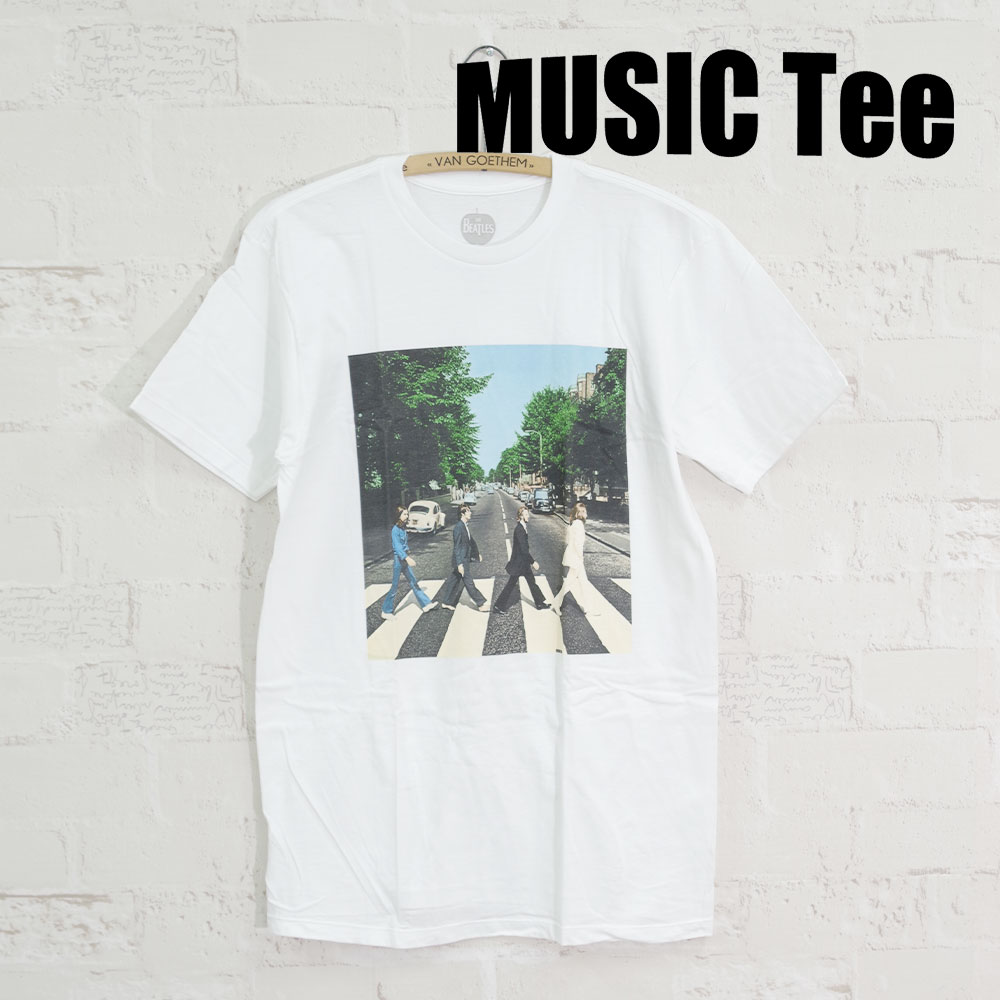 MUSIC Tee(ミュージックティー)】BEATLES ABBEY ROAD ビートルズ