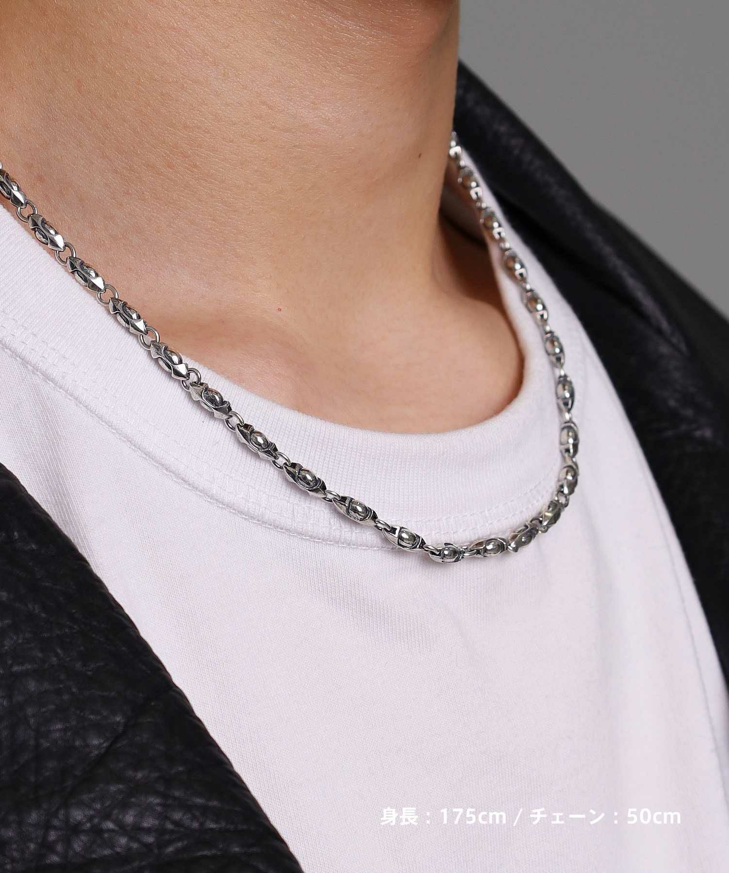 HOWL”ファングドデザインチェーン（ラージ/50cm）/シルバー925 | LION