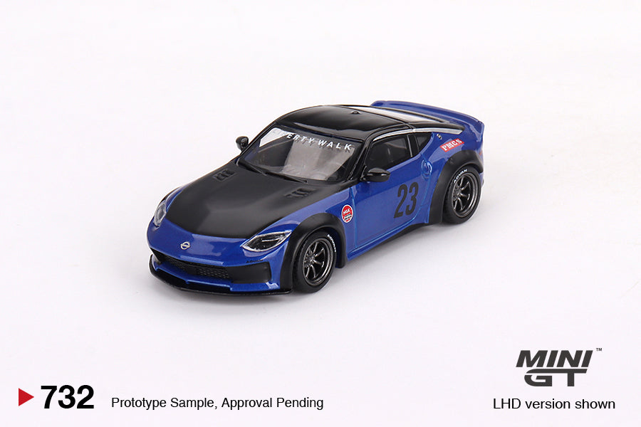 Mini GT - 1/64 Nissan 400Z (Blue) – Liberty Walk Europe
