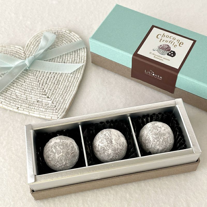 ラムネ×濃厚ガナッシュ「ショコネトリュフ」choco-ne truffle｜奈良ノ