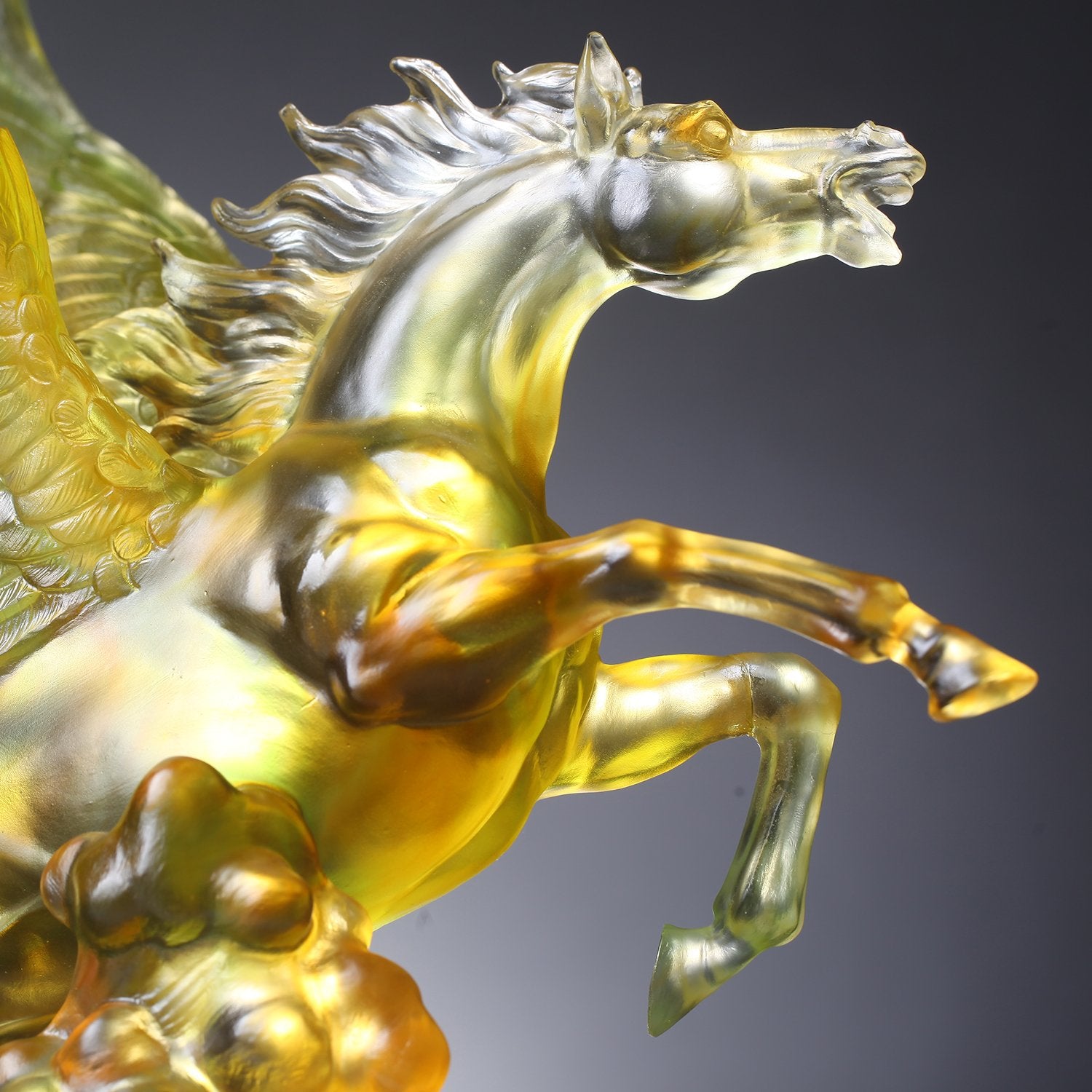 LIULI Crystal Glass Horse Sculpture, King – 琉璃工房(香港)