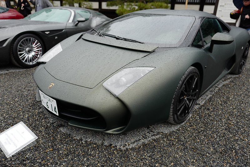 まさか実車を見る機会が来ようとは。世界に数台、ランボルギーニ