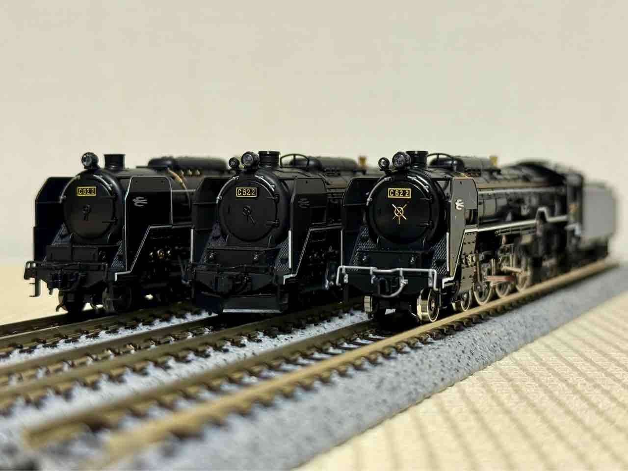 KATO C62 2 梅小路機関区 : 愛犬クマの鉄道模型製作備忘録