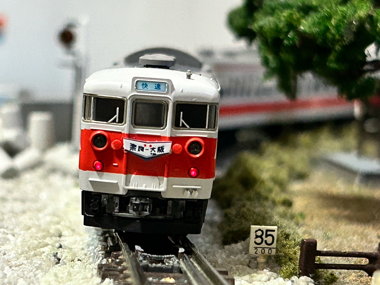 TOMIX 113系0番台 関西線快速色 : なみとの風
