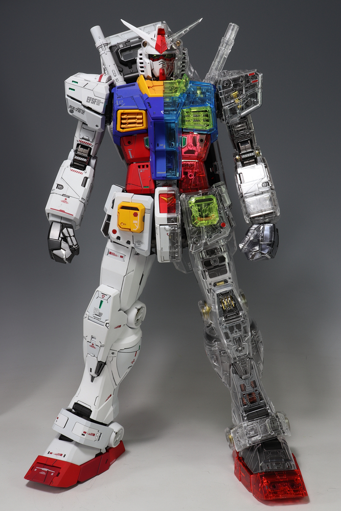PG UNLEASHED RX-78-2ガンダム クリアカラーボディ 完成編 : デンデロ