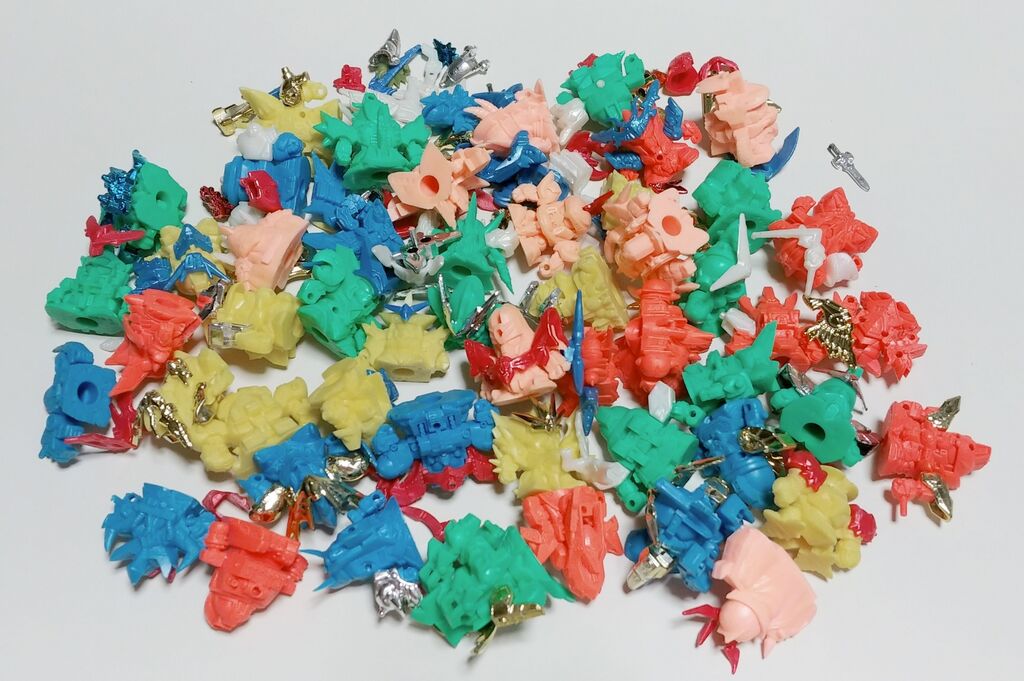 地獄の整理整頓日記 SDガンダム ガン消し 外伝 SDR SDガンダムR パーツ