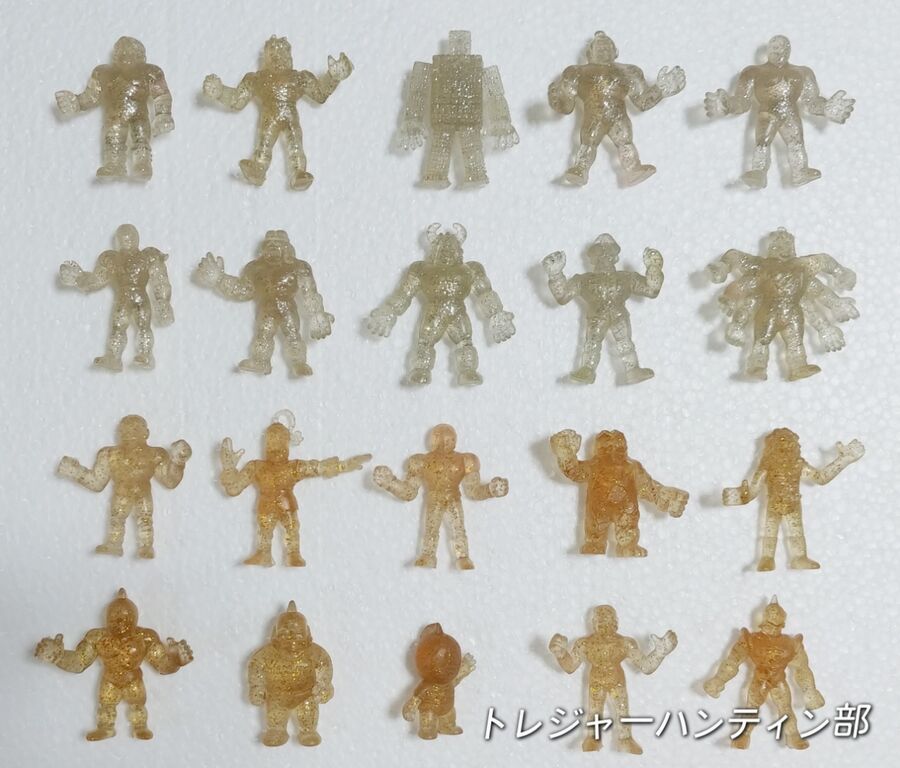 遂にパート1をラメでコンプ！ キン肉マン キンケシ キン消し ラメ入り