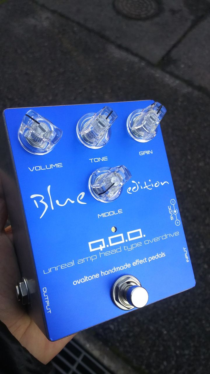 ovaltone q.o.o. blue edition : ムーたんのエレキギターブログ