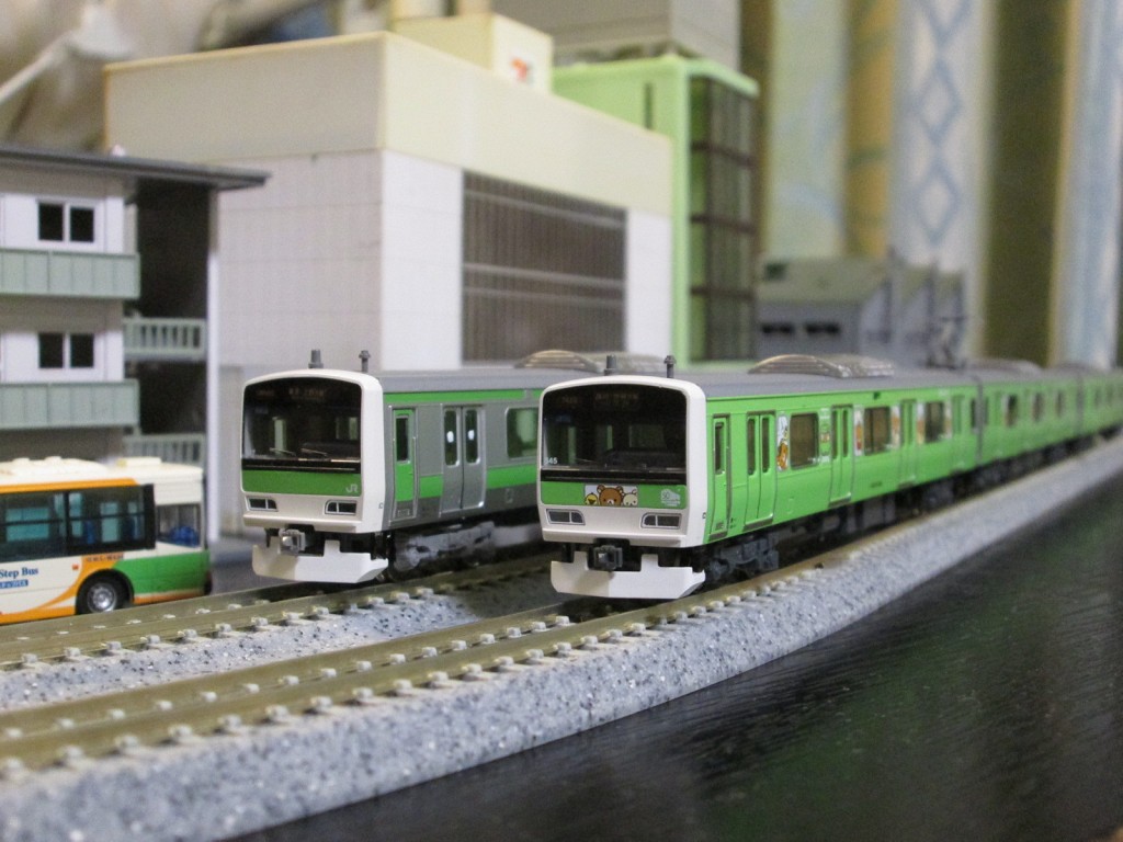 Nゲージ みどりの山手線ラッピングトレイン リラックマ仕様（2014/02