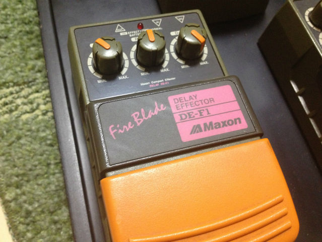 ☆ペダル検証 第56弾 Maxon Fire Blade Effector Board編 : ジナパパ