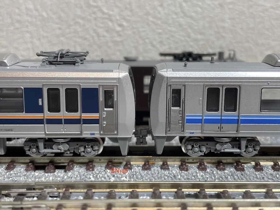 TOMIX 207-1000系の増結車を用意する : SN総合車両所のブログ