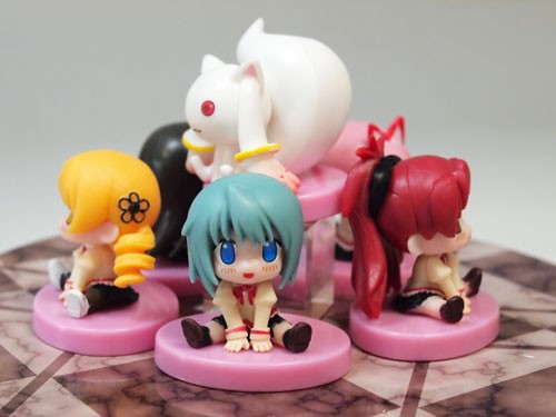 LAWSONまどマギぺたん娘 ミニフィギュア買って来ました（伊藤園の