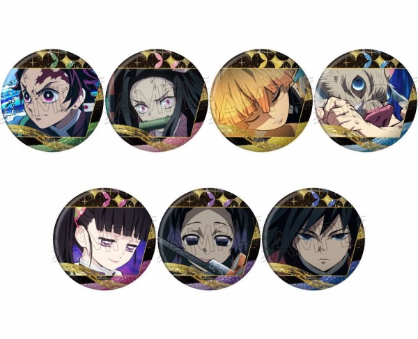 鬼滅の刃 グリッター 缶バッジ Vol.3 A／B BOX : 鬼滅の刃GOODS