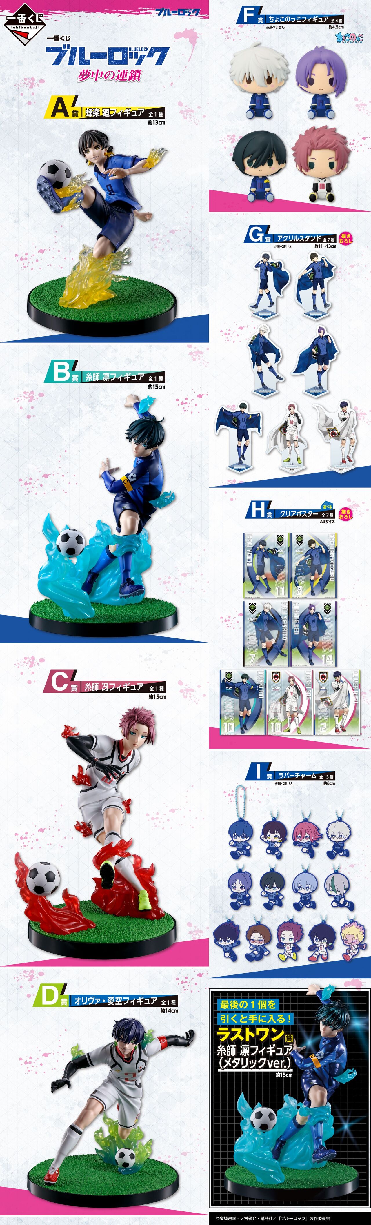 一番くじ ブルーロック 夢中の連鎖【2025年1月10日発売】 : アニメ