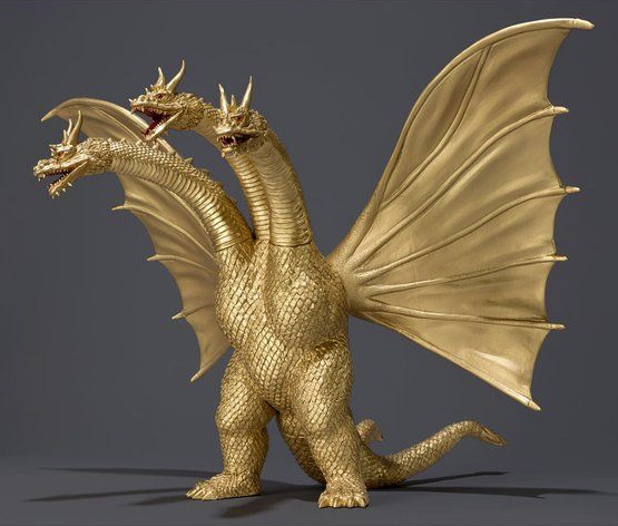 怪獣番外地 キングギドラ 三色カラー NGカラー ソフビ 怪獣番外地