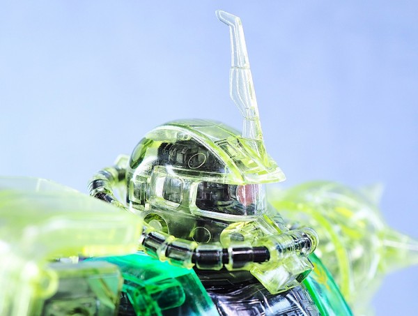 MG ザクII クリスタルバージョン レビュー : おもちゃの巣（玩具レビュー）