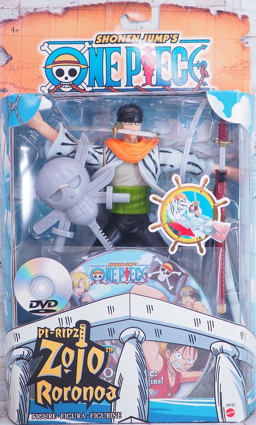 マテル ワンピース Pi Ripz ゾロ レビュー : おもちゃの巣（玩具レビュー）