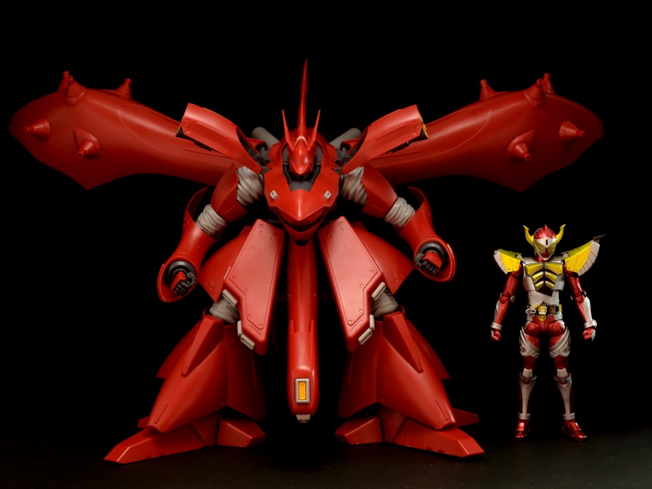 バンダイ RE/100 1/100 ナイチンゲール パチ組み レビュー : きんけつ