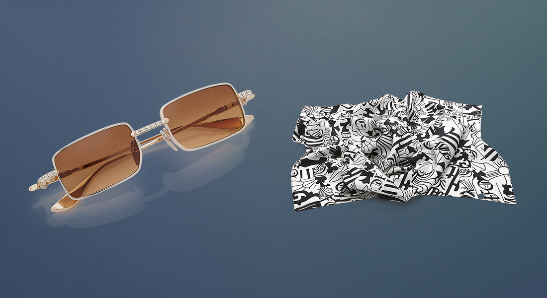 クロムハーツから2025年春夏新作のサングラスとスカーフが登場 – 時代