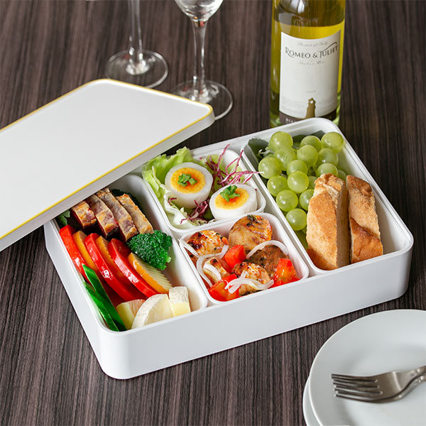 お弁当箱 1段 irodori 松花堂弁当箱 1460ml （ 弁当箱 ランチボックス