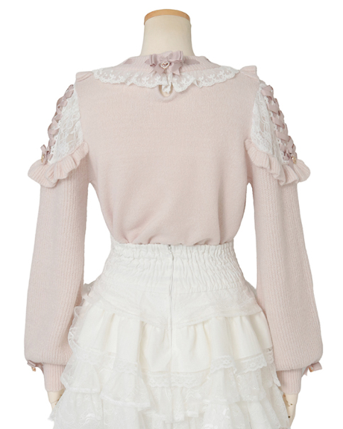 スピンドルポンポンニットトップス ｜ LIZ LISA（リズリサ）公式通販