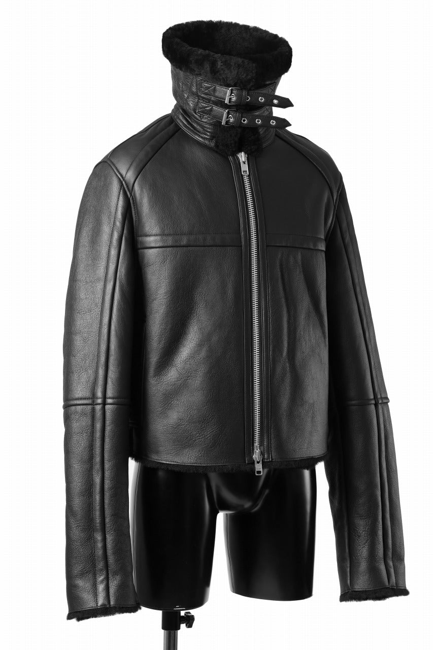 entire studios 01 SHEARLING JACKET (BLACK)の商品ページ