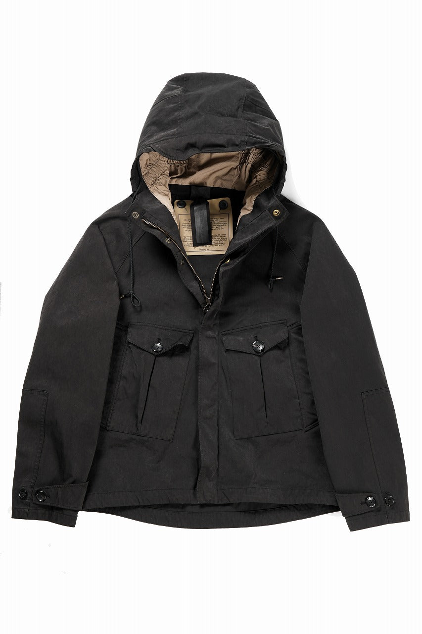 Ten c TEMPEST ANORAK JACKET / GARMENT DYED OJJ (NERO)の商品ページ