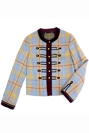 Tartan Napoleon Jacket by Jane Marple