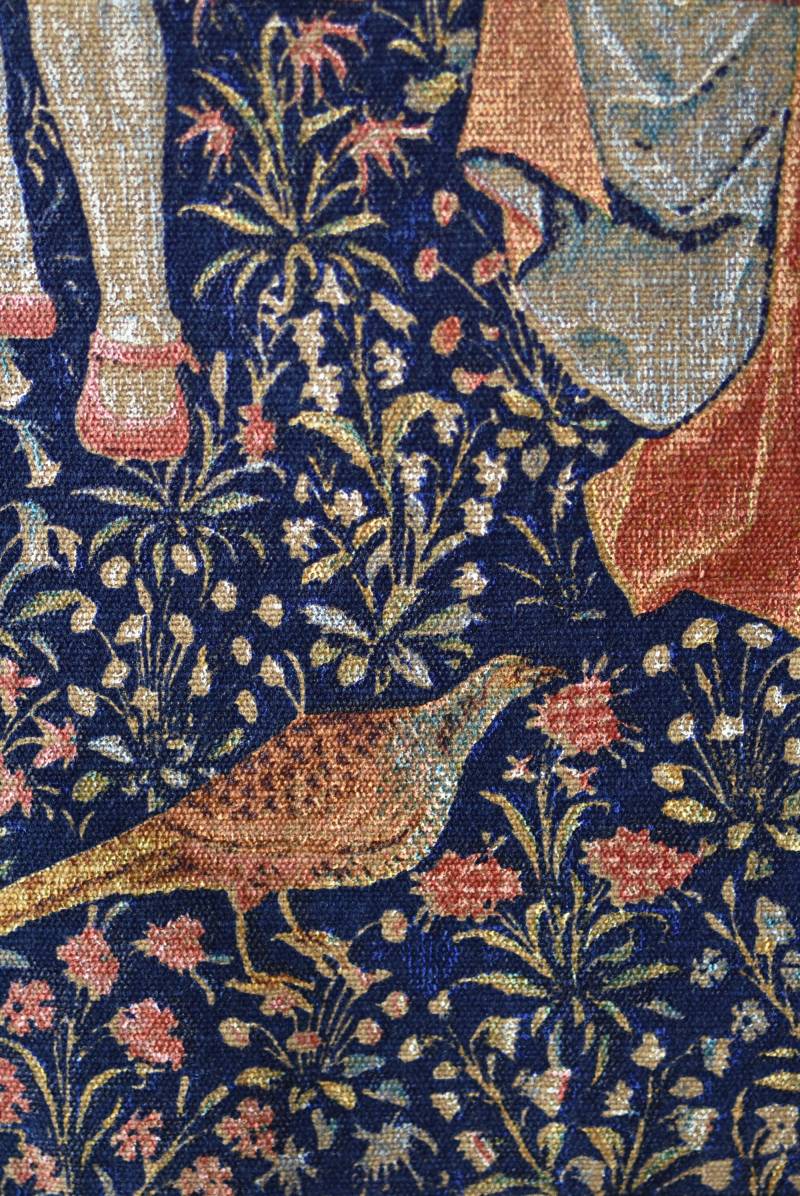 タペストリー.LADANSE フランス アンティーク ファブリック