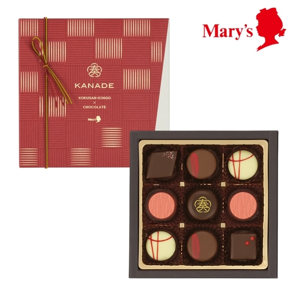 奏-KANADE- 日本の酒コレクション 9個入【メリーチョコレート】(奏