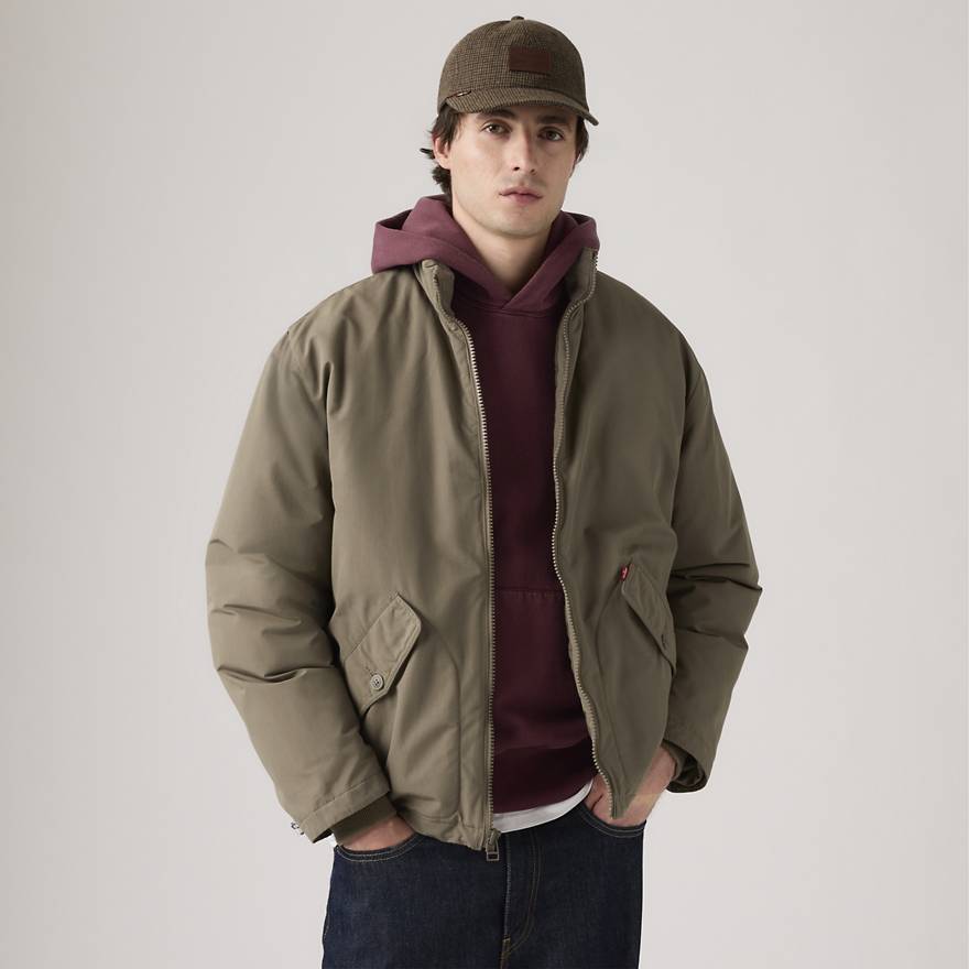 Briggs Short Puffer Jacket - Brown | Levi's® US