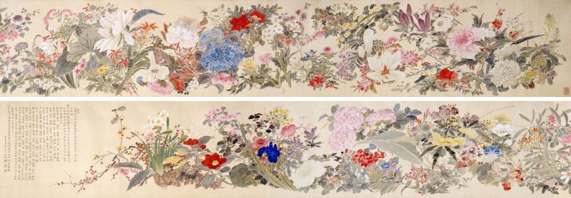横山大観の桜、速水御舟の梅。 日本画の巨匠たちが描く花々が咲き誇る
