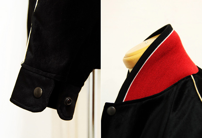 TAILOR TOYO(テーラー東洋）】 別珍ハーフジャケット [ 般若心経