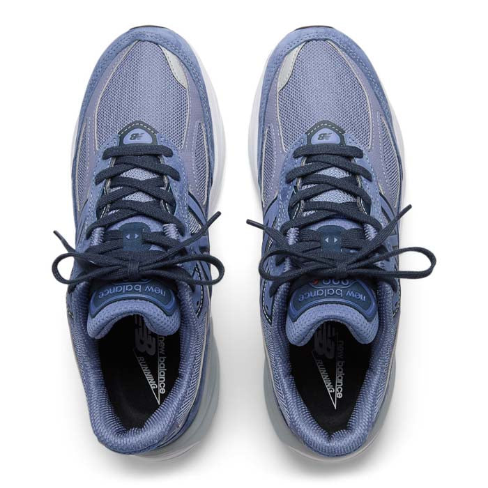 Womens New Balance Made in USA 990v6 in Purple/Navy – Lucky Shoes