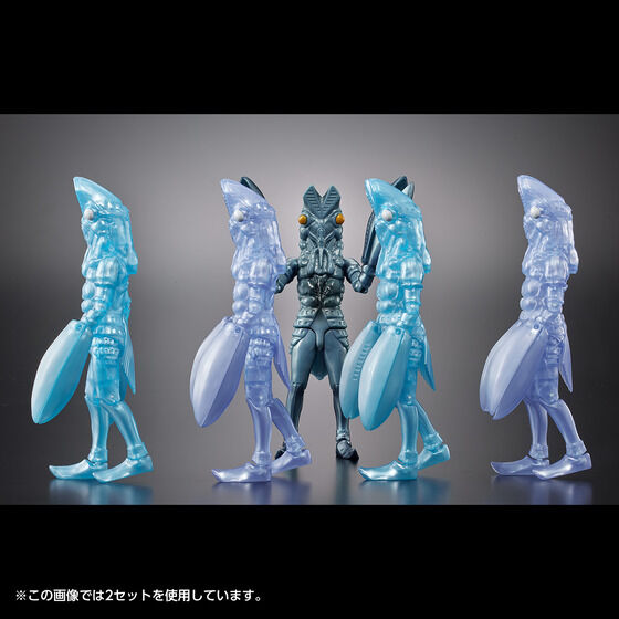 ウルトラアクションフィギュア バルタン星人 分身カラーセット – 円谷