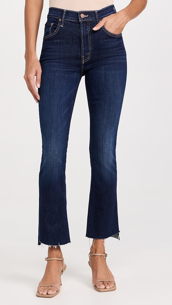 MOTHER The Insider Crop Step Fray Jeans | Shopbop