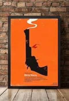Amazon.co.jp: アートポスターダーティハリー（Dirty Harry） イラスト