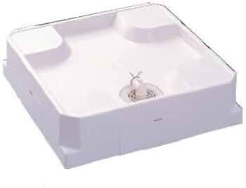 Amazon.co.jp: ドラム式洗濯機対応の洗濯機防水パン カラー/スノー