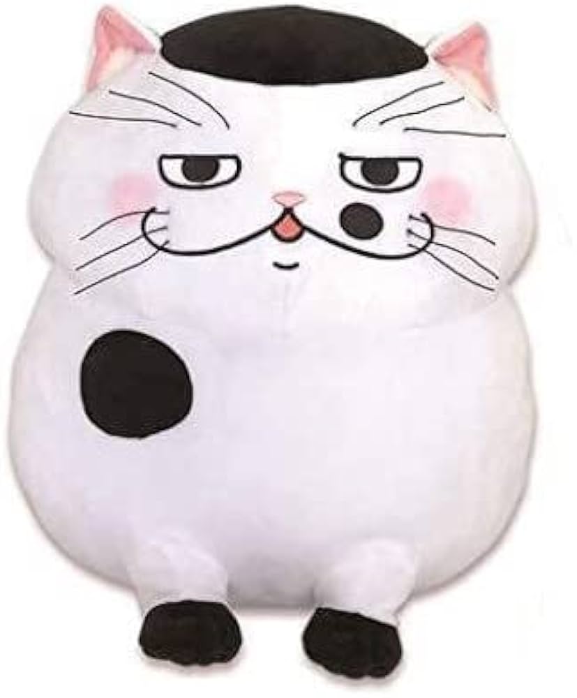 Amazon.co.jp: おじさまと猫 ふくまるもちもちBIG ぬいぐるみ : おもちゃ