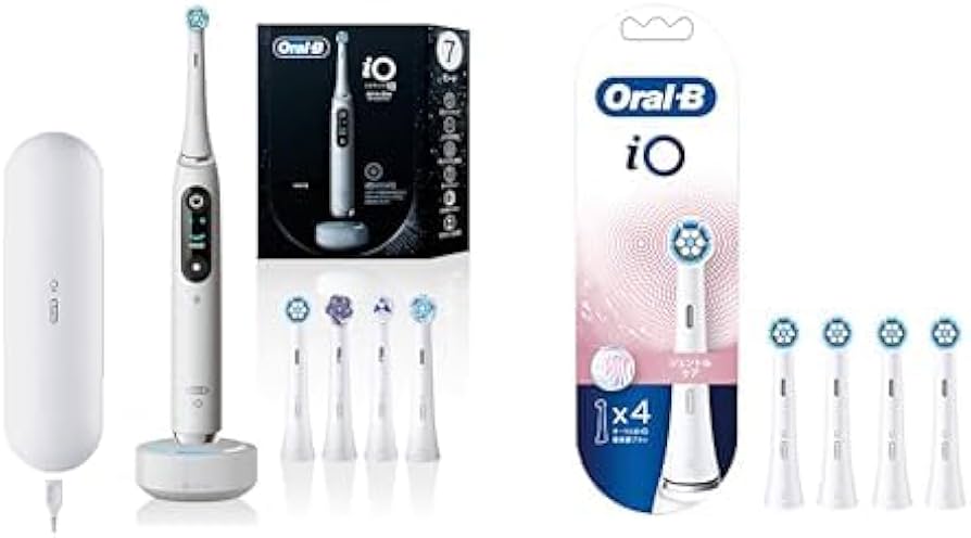 Amazon | 【Amazon.co.jp限定】ブラウン オーラルB iO10 ホワイト 替え