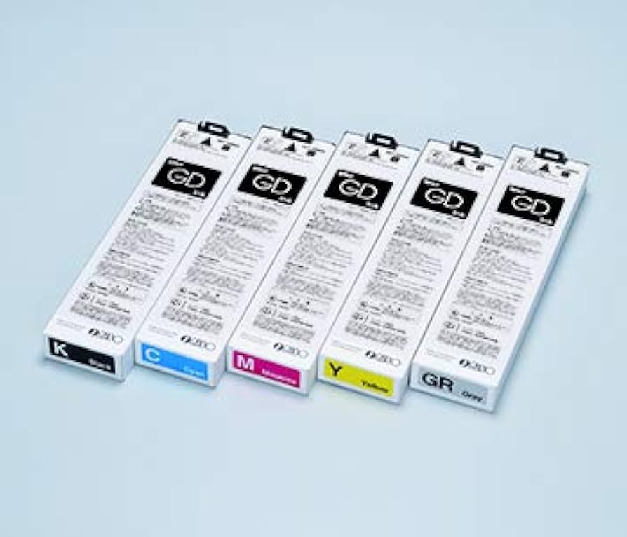 RISO GD Ink K ブラック 1000ml RISO水性インク1,000ml ブラック