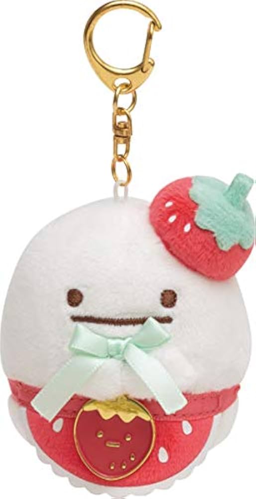 Amazon.co.jp: すみっコぐらし 喫茶すみっコでいちごフェア ぶらさげ