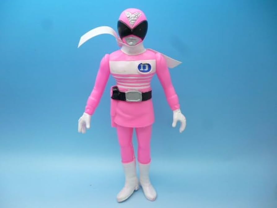 Amazon.co.jp: ポピー 電子戦隊デンジマン デンジピンク ソフビ