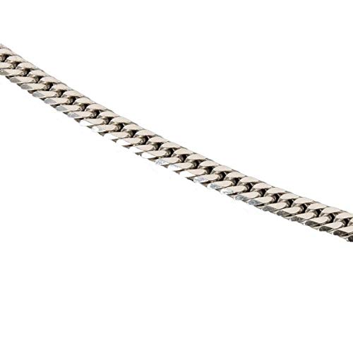 Amazon | [トマトサラダ] 喜平ネックレス SV925 六面ダブル(30g-50cm