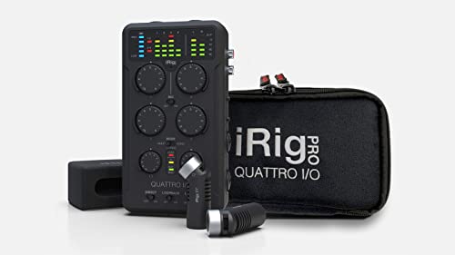 Amazon.co.jp: IK Multimedia iRig Pro Quattro I/O Deluxe ポータブル