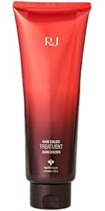 Amazon | 山田養蜂場 RJヘアカラートリートメント ダークブラウン 210g