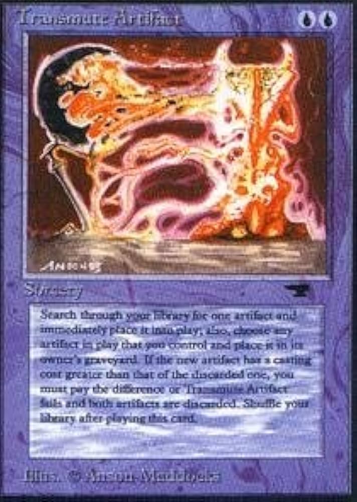 Amazon.co.jp: Magic: the Gathering - Transmute Artifact