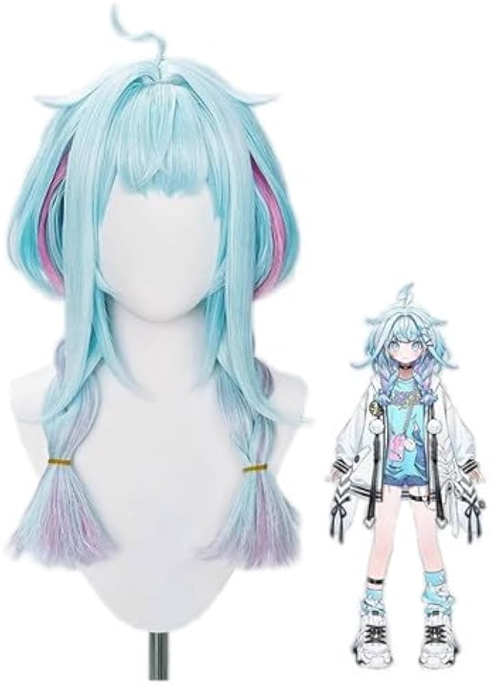 Amazon.co.jp: 【即納】 水宮枢 コスプレ衣装ウィッグ ネット付き : ホビー